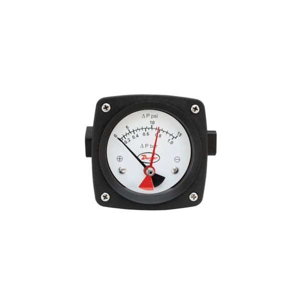 Dwyer Instruments Differential piston gage, in-line connections, range 0-100 psid PTGD-AA11A - main